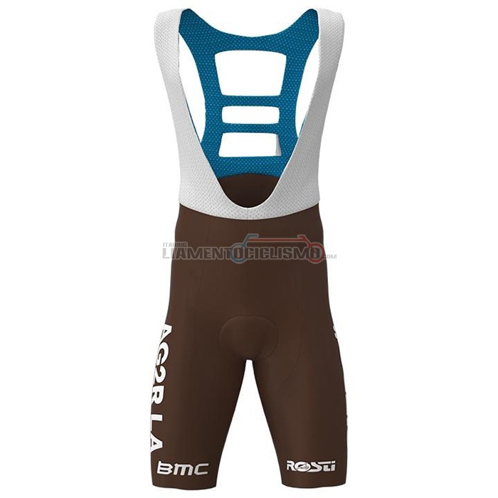 Abbigliamento Ciclismo Ag2r La Mondiale Manica Corta 2021 Bianco